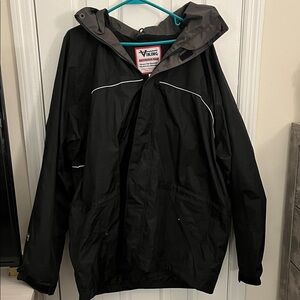 Viking Black Hooded Jacket
